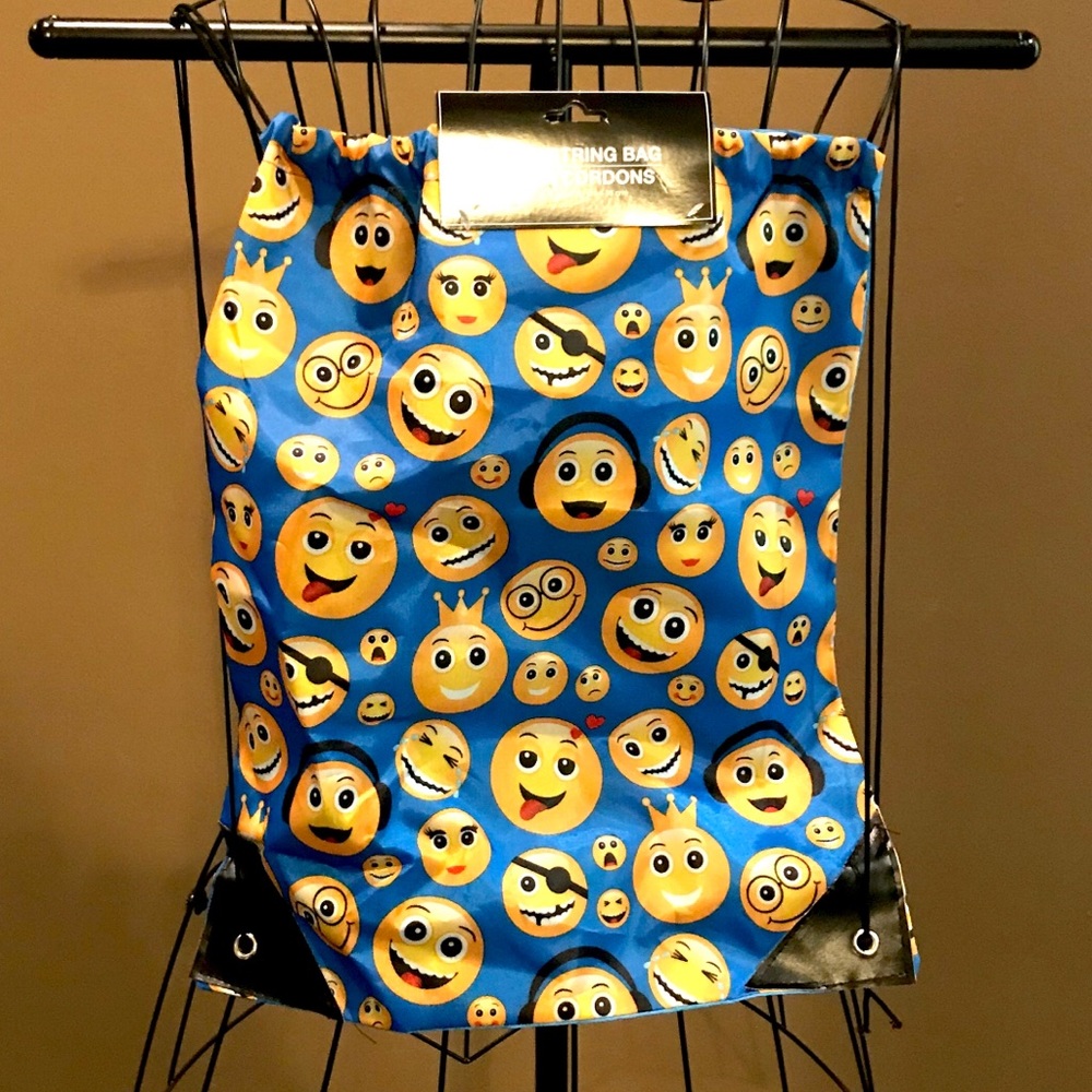 Emoji Drawstring Bag